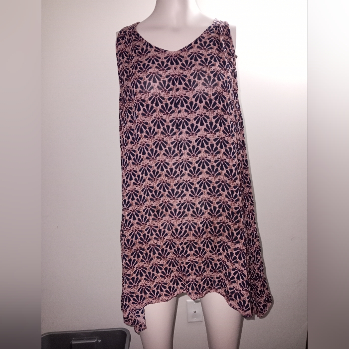 O'neill Seashell Boho Tunic Size Large